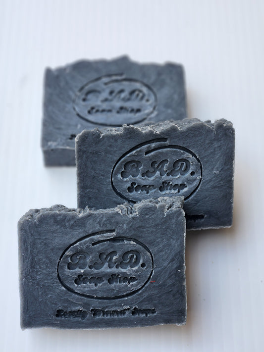 Natural "The Gentleman" Handmade Beer Soap with Activated Charcoal