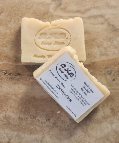 Natural "The Perfect Man" Handmade Beer Soap