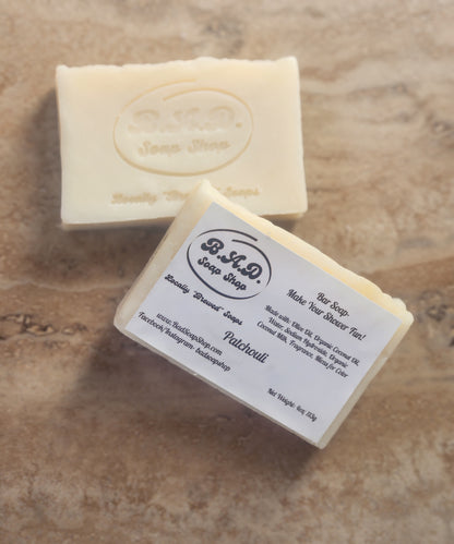 Natural "Patchouli" Handmade Soap with Dark Patchouli Essential Oil