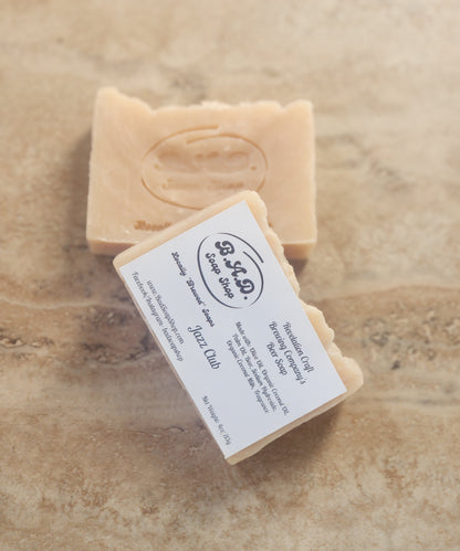 Natural "Jazz Club" Handmade Beer Soap