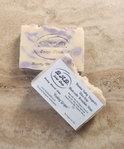 Natural "Feeling Grape!" Handmade Wine Soap