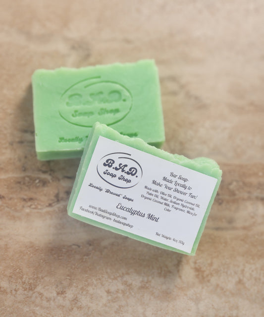 Natural "Eucalyptus Mint" Handmade Bar Soap