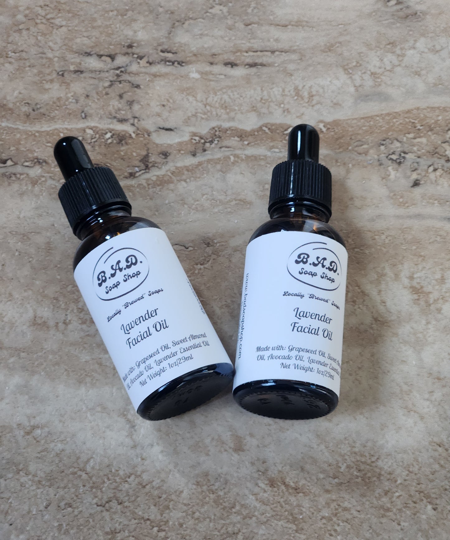 Natural Lavender Facial Oil with Essential Oil