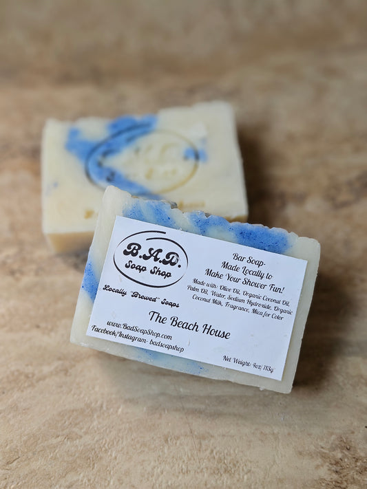 Natural "Beach House" Handmade Bar Soap