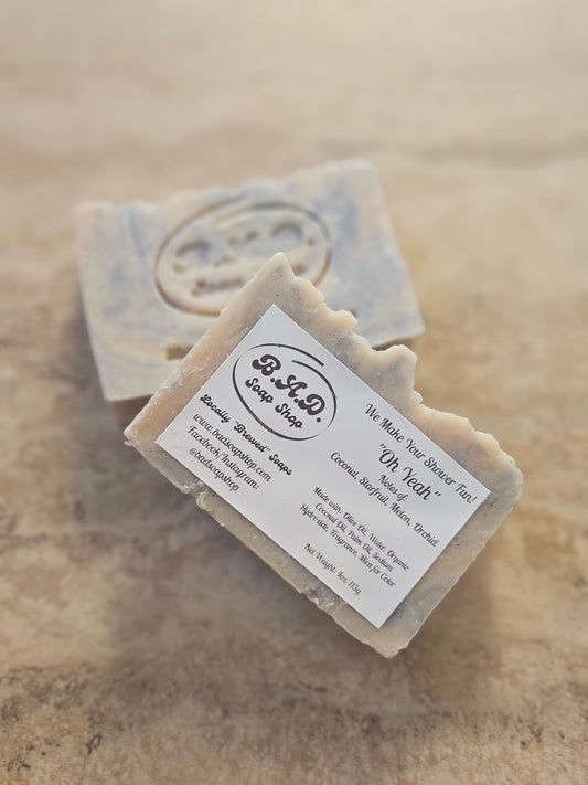 Handcrafted “Oh Yeah!” All-Natural Artisan Soap, 4oz.